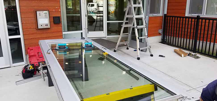 storefront door glass replacement Napa
